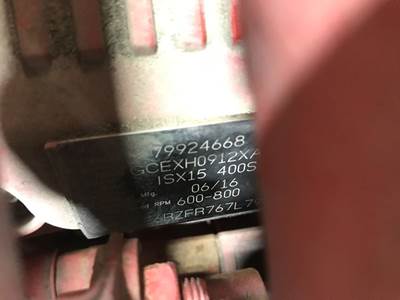 Cummins ISX15 Engine for a Kenworth T680