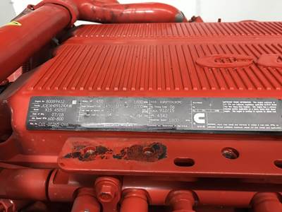 Cummins X15 Engine for a Freightliner Cascadia