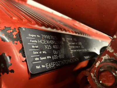 Cummins X15 Engine for a Kenworth T680