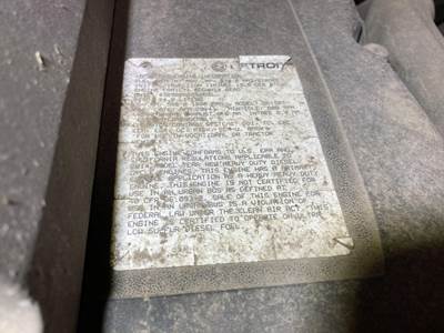 Detroit DD15 Engine for a Freightliner Cascadia