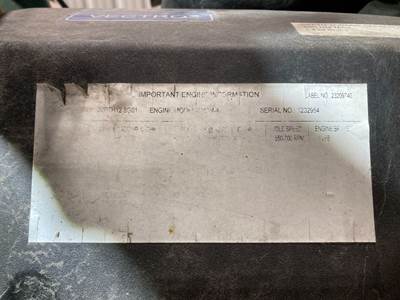 Volvo D13 Engine for a Volvo VNL