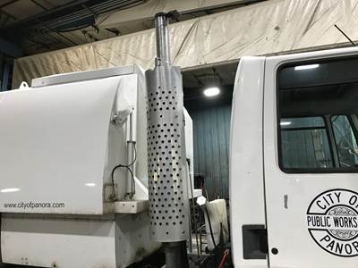 Ford CF8000 Exhaust Assembly