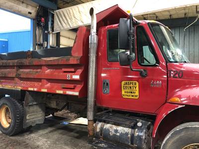 International 4400 Exhaust Assembly