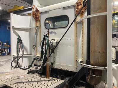 Freightliner FLD120 Exhaust Bracket