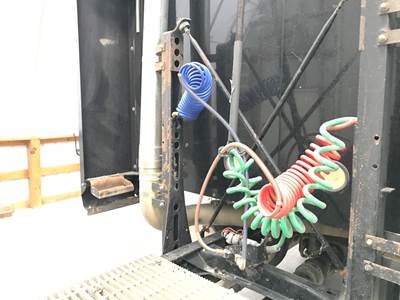 Mack CX Exhaust Bracket