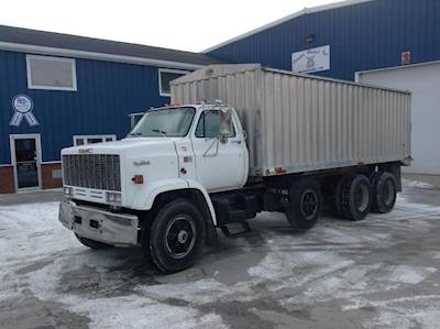 Grain Trucks For Sale >> 1990 Gmc Topkick C6500 Tri Axle Farm Grain Truck Caterpillar 3208 Manual Grain Trucks For Sale >> 1990 Gmc Topkick C6500 Tri Axle Farm Grain Truck Caterpillar 3208 Manual