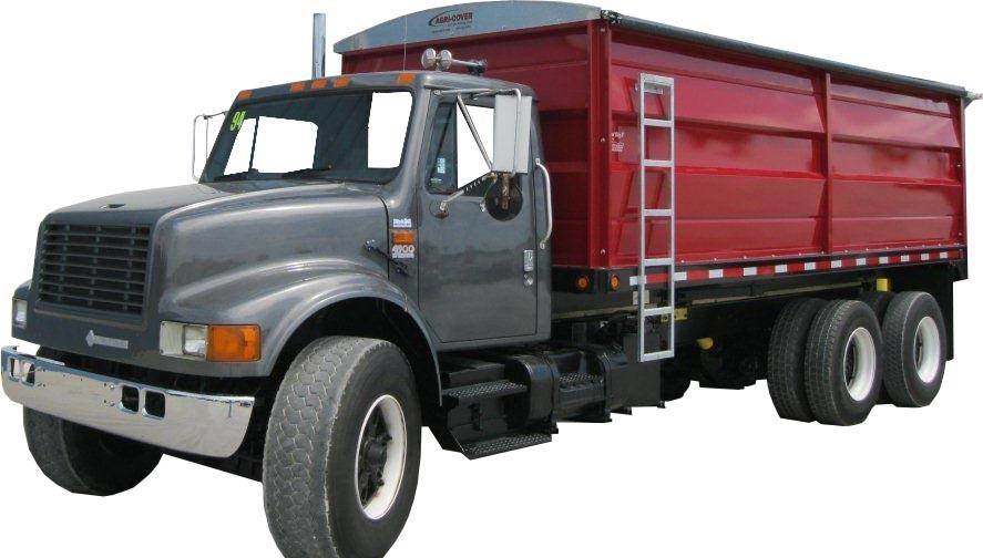 1994 International 4900 Single Axle Farm / Grain Truck 210HP For Sale