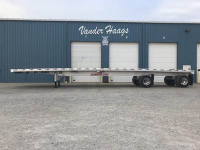 Dorsey 48x102 Flatbed Trailer - Air Ride, Spread Axle