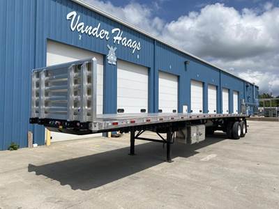 Dorsey 53x102 Steel Flatbed Trailer - Air Ride, Fixed Axle