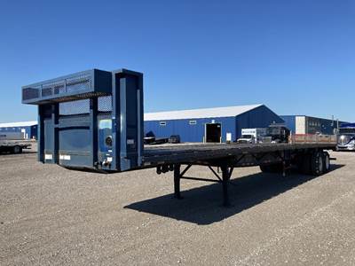 Great Dane 48x102 Steel Flatbed Trailer - Air Ride, Sliding Axle
