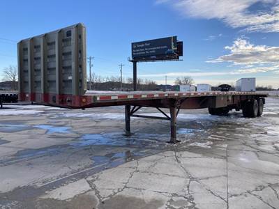 Great Dane 48x102 Flatbed Trailer - Spring, Sliding Axle