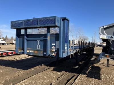 Great Dane 48x102 Steel Flatbed Trailer - Air Ride, Sliding Axle