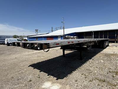 Great Dane 48x102 Combination Flatbed Trailer - Air Ride, Fixed Spread Axle