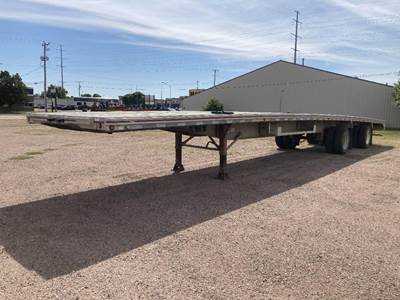 MAC 53x102 Aluminum Flatbed Trailer - Air Ride, Spread Axle