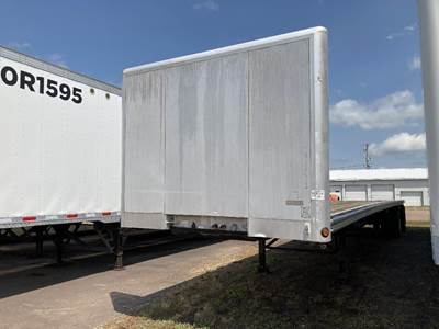 Reinke 50x102 Combination Flatbed Trailer - Air Ride, Spread Axle