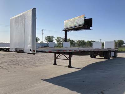 Reinke 50x102 Combination Flatbed Trailer - Air Ride, Spread Axle