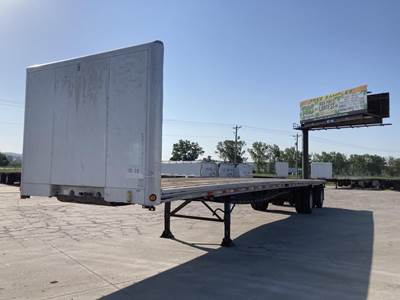 Reinke 50x102 Combination Flatbed Trailer - Air Ride, Spread Axle