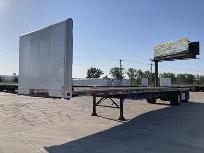 Reinke 50x102 Combination Flatbed Trailer - Air Ride, Spread Axle