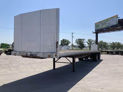 Reinke 50x102 Combination Flatbed Trailer - Air Ride, Spread Axle