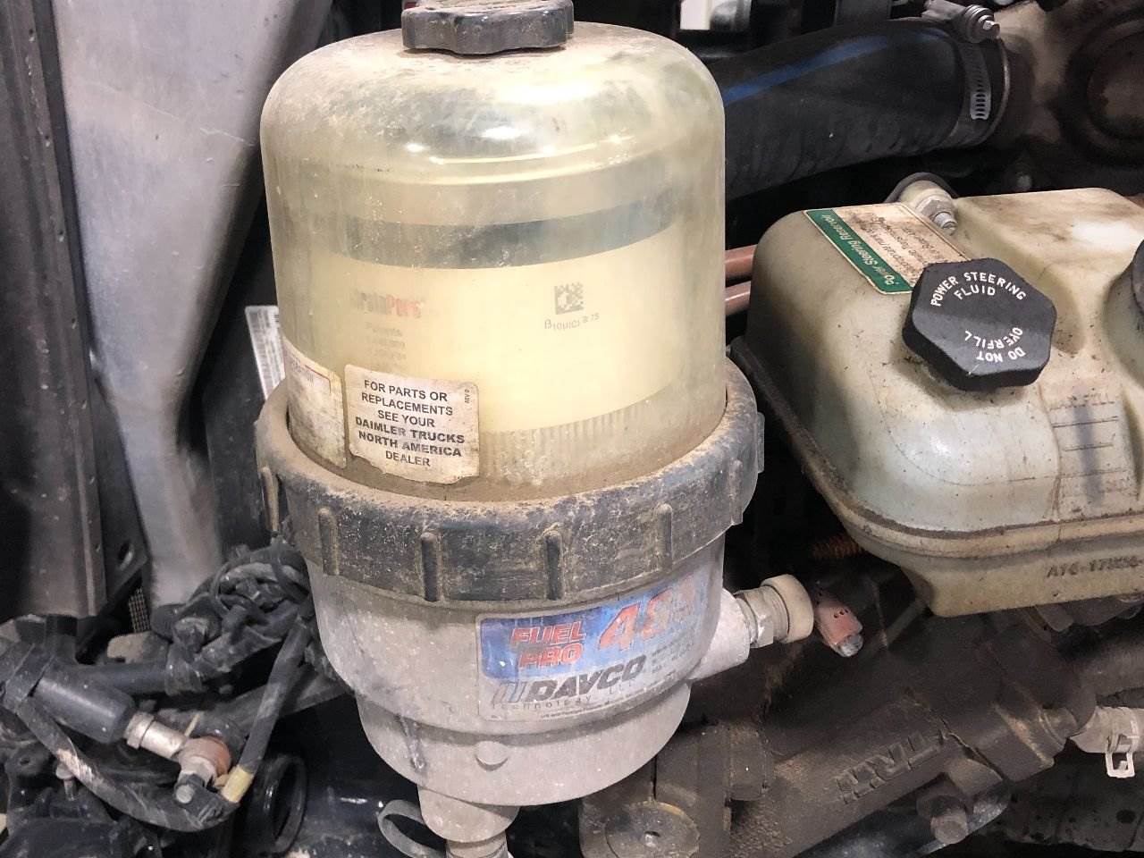 2021 Detroit DD13 Fuel Filter Assembly for a Freightliner Cascadia For