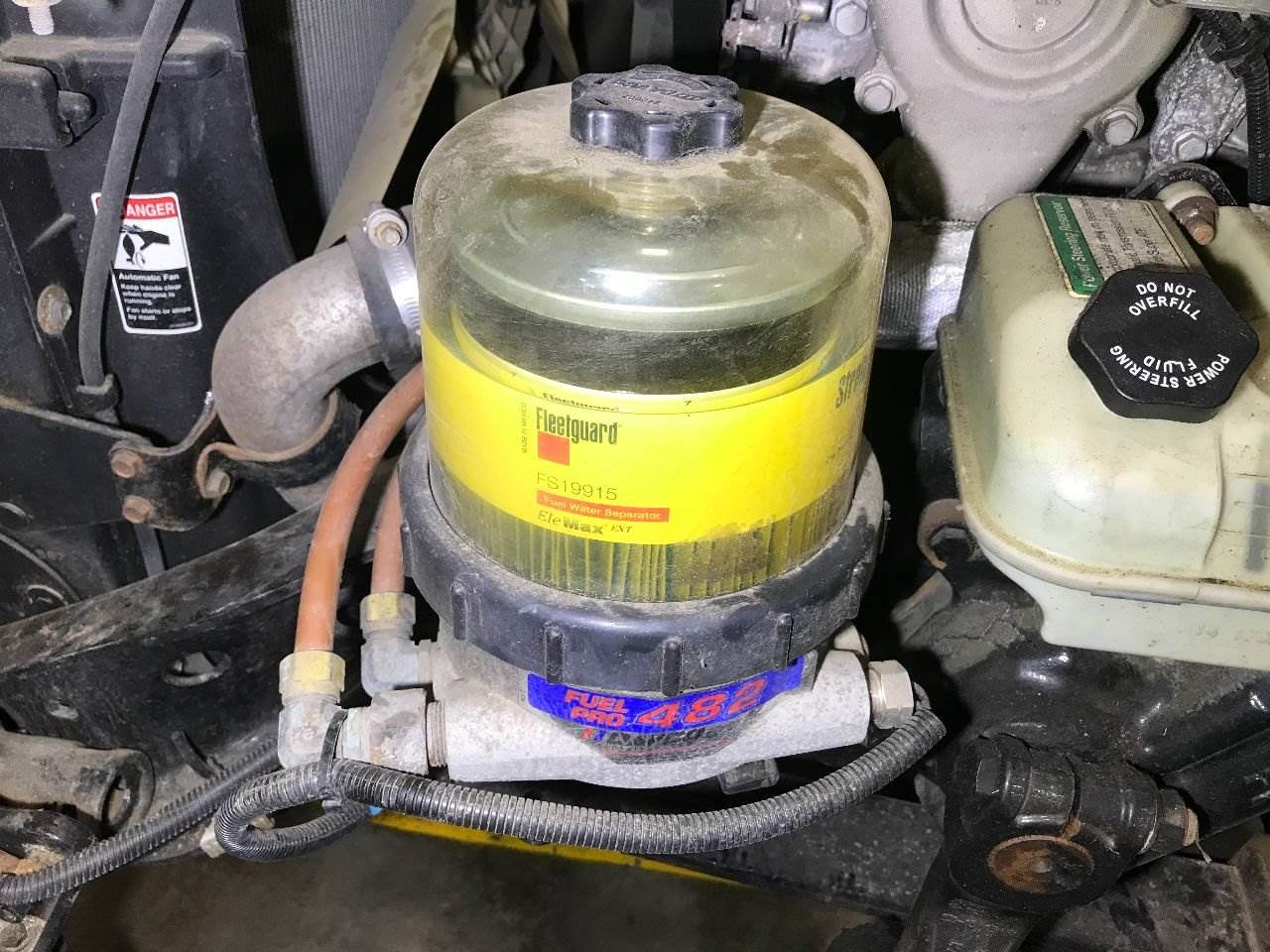 2016 Detroit DD15 Fuel Filter Assembly for a Freightliner Cascadia For