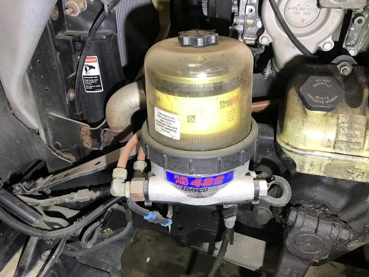 2016 Detroit DD15 Fuel Filter Assembly for a Freightliner Cascadia For