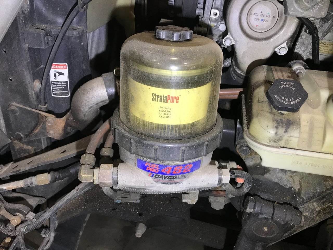 2016 Detroit DD15 Fuel Filter Assembly for a Freightliner Cascadia For