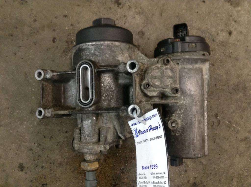 2012 International MaxxForce DT Fuel Filter Base for a ... maxxforce dt fuel filter housing 