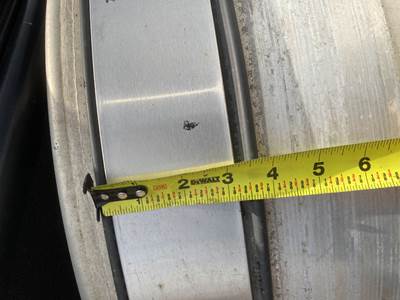 Mack CXU Fuel Tank Strap / Bracket