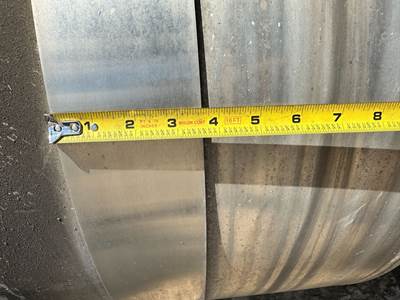 Peterbilt 579 Fuel Tank Strap / Bracket