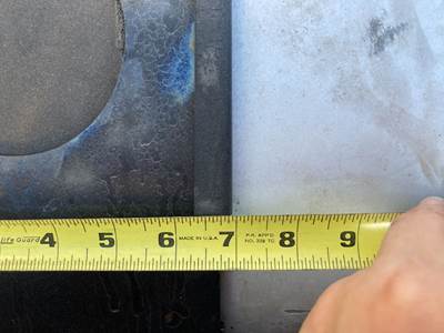 Volvo VNL Fuel Tank Strap / Bracket