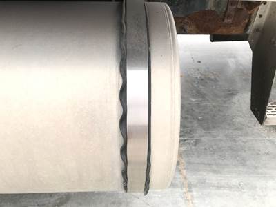 Mack CXN Fuel Tank Strap