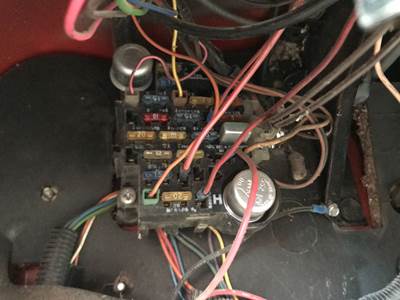 Chevrolet Kodiak Fuse Box