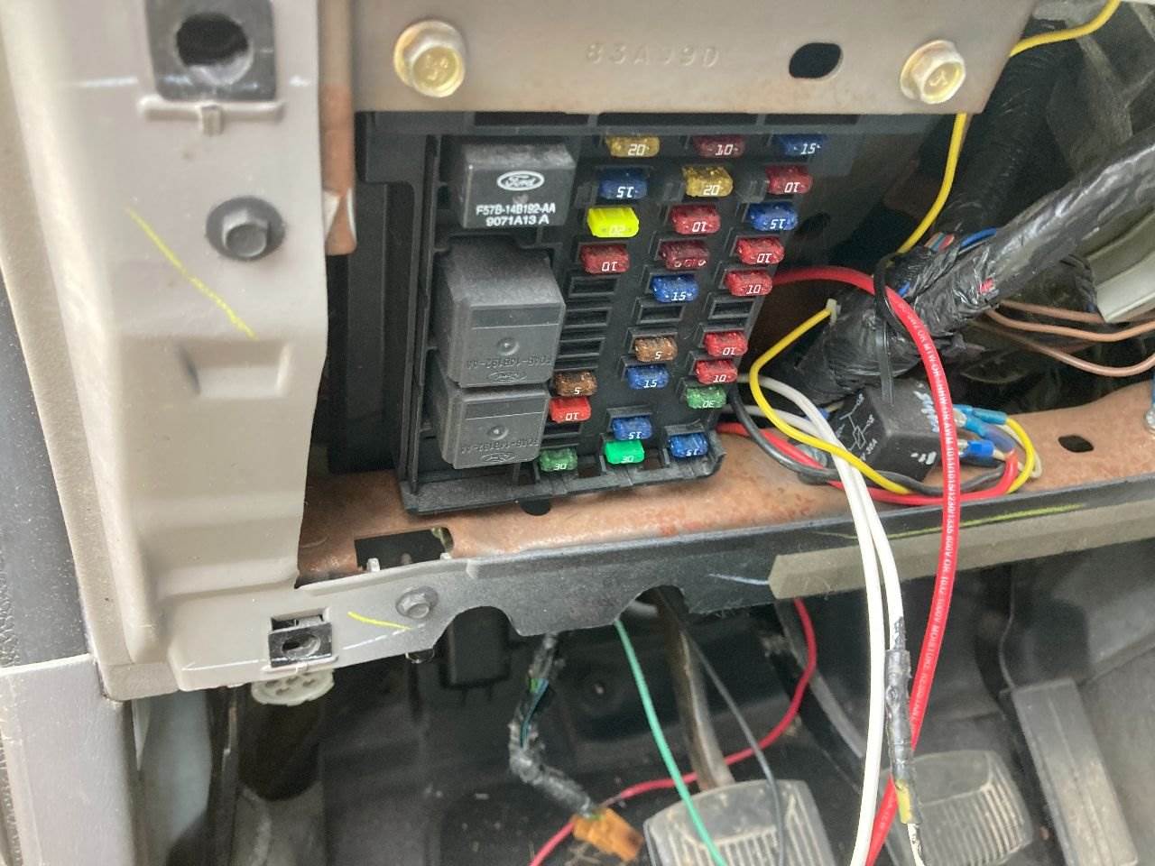 2000 Ford F650 Fuse Box for a Ford F650 For