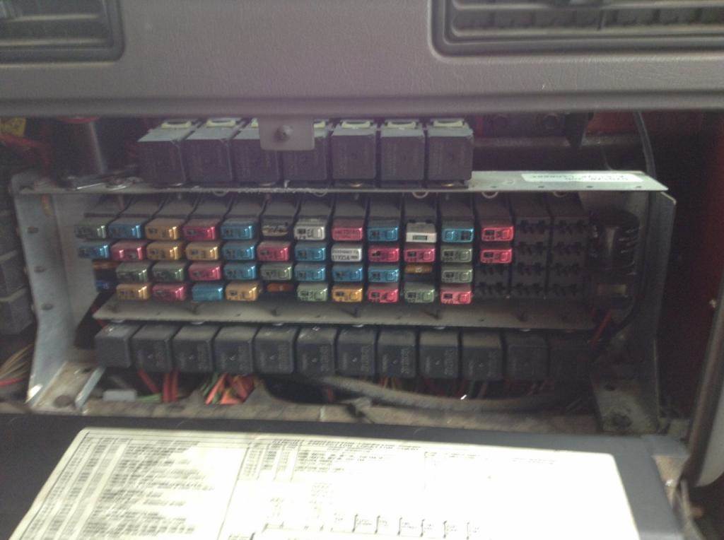 34 International 9400i Fuse Panel Diagram