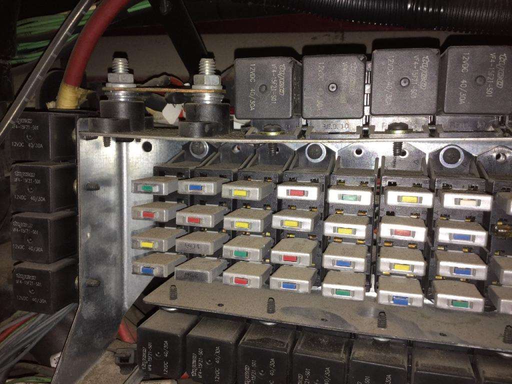 34 International 9400i Fuse Panel Diagram