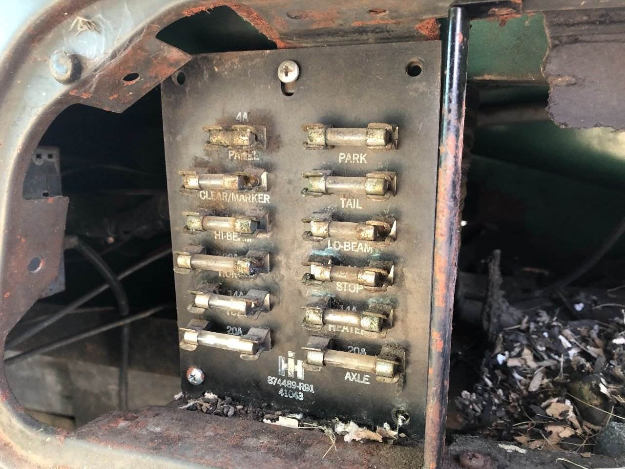 1969 International Loadstar 1600 Fuse Box for a International 1600