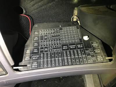 Kenworth T2000 Fuse Box