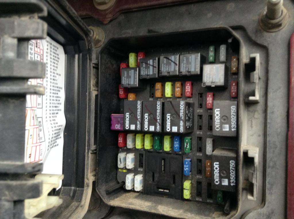 1999 Kenworth Fuse Box Diagram