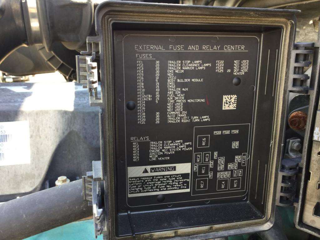 Wiring Diagram Database: Volvo Vnl Fuse Box Diagram