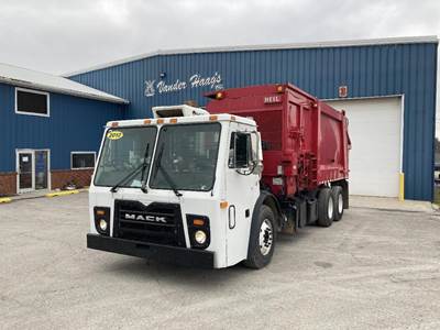 Mack LEU613 Tandem Axle Garbage Truck - MP7, 325HP, 6 Speed Allison Rds Automatic