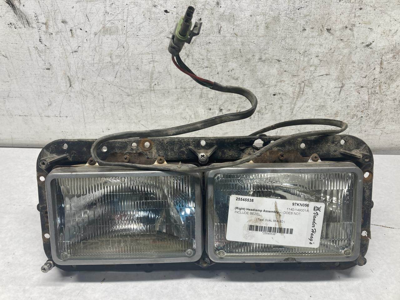 1997 Kenworth W900L Headlight Assembly For Sale Sioux Falls, SD