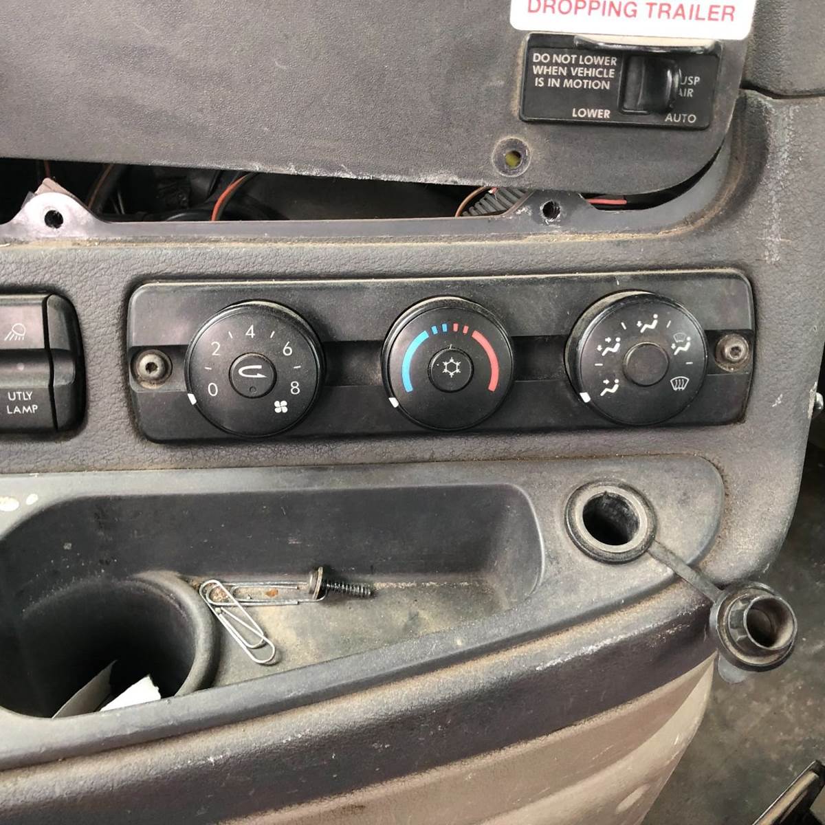 2014 Freightliner Cascadia Heater / AC Temp Control For Sale Spencer