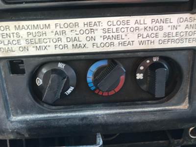 International 4900 Heater / AC Temp Control