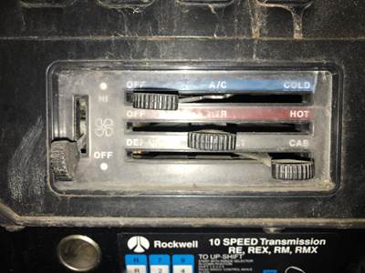 International 9100 Heater / AC Temp Control