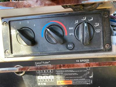 International 9200 Heater / AC Temp Control