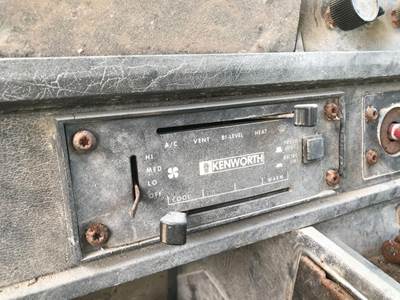 Kenworth T600 Heater / AC Temp Control