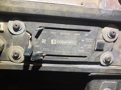 Kenworth T600 Heater / AC Temp Control
