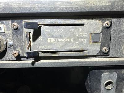 Kenworth T600 Heater / AC Temp Control