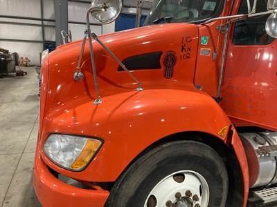 Used 2010 Kenworth T370 SBA Complete Hood 46" Orange